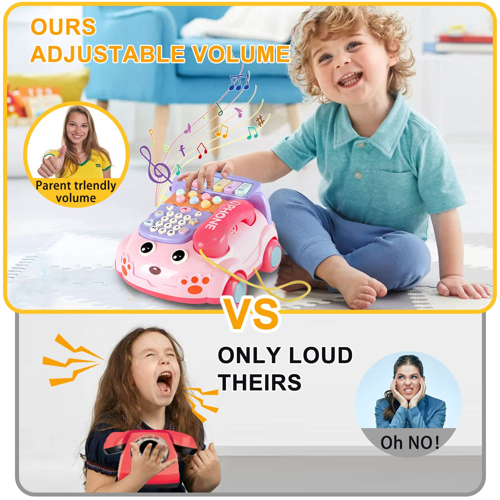 Kimery Baby Phone Toy educational play boosts early learning through numbers and stories