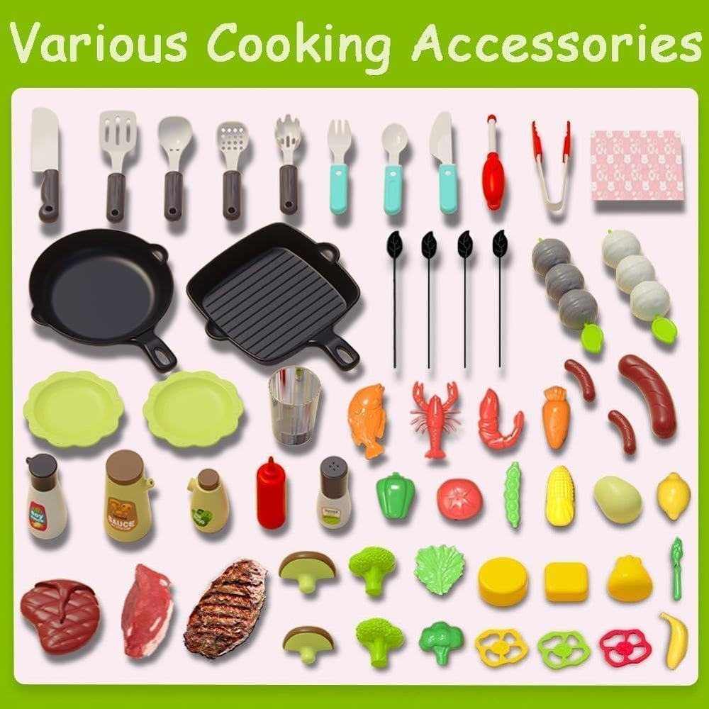 Kimicare pretend food items add color and variety for engaging meals