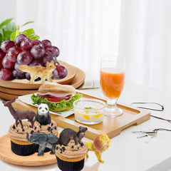 Kimicare party decor wildlife set for themed celebrations and classroom projects