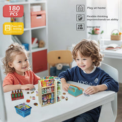 Kimo mini shopping cart playset shopping baskets facilitate grouping items
