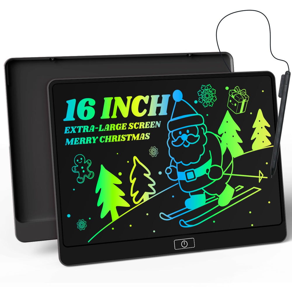 Kinayue LCD writing tablet with 16-inch colorful screen for kids on the go