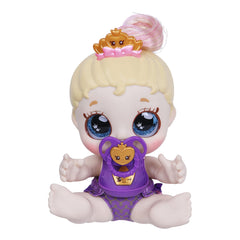 Chubby squishy arms and legs of Teenie Tiara wobble for lifelike cuddles
