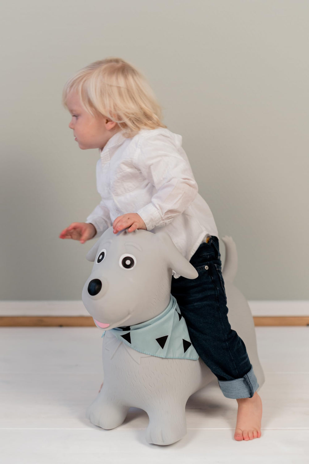Kindsgut Bouncy Animal Hopper Dog child bouncing joy