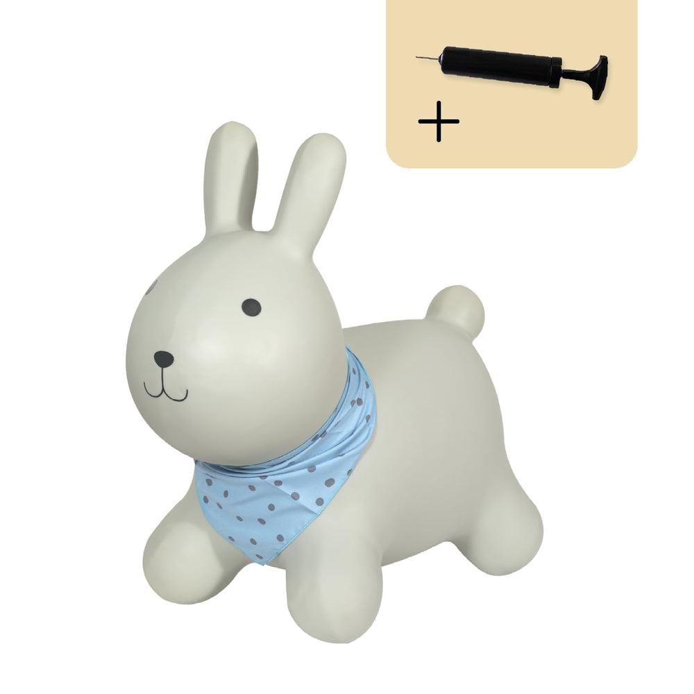 Kindsgut Bouncy Rabbit Hopper closeup shows sturdy stitching and quality finish