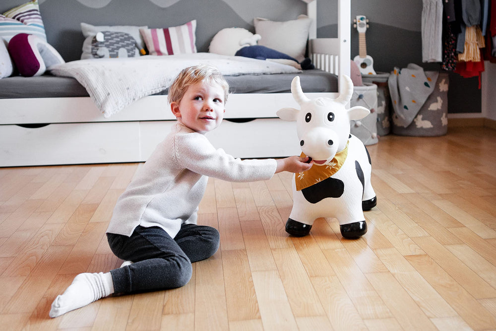 Kindsgut Cow Hopper quick storage after play.