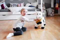Kindsgut Cow Hopper quick storage after play.