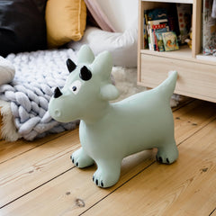 Kindsgut Dino Hopper with bright colors inspires imaginative play.