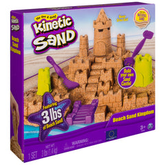 Kinetic Sand Beach Sand Kingdom makes a thoughtful gift that sparks imaginative, mess-friendly fun