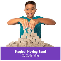 Kinetic Sand Construction Site contained play space; keeps sand mess contained for easy cleanup.
