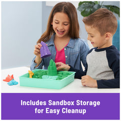 Kinetic Sand Sandbox Set Shark Mold inspiring imaginative ocean adventures