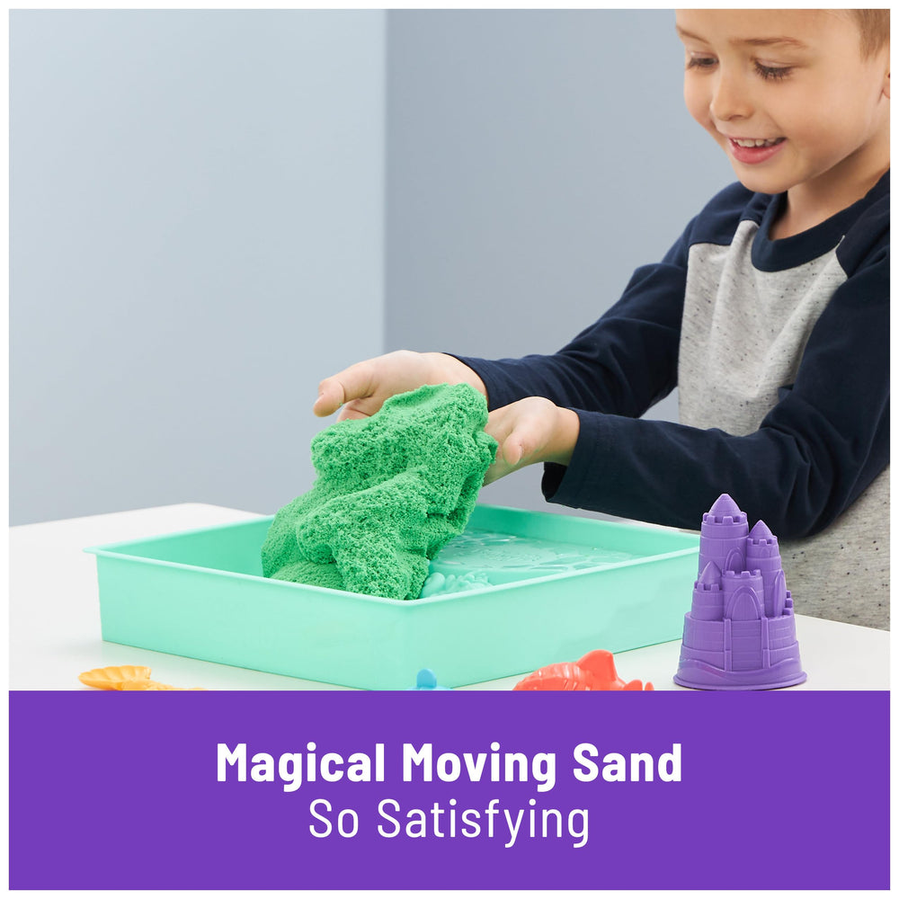 Kinetic Sand Sandbox Set Storage Tray for organized play elements