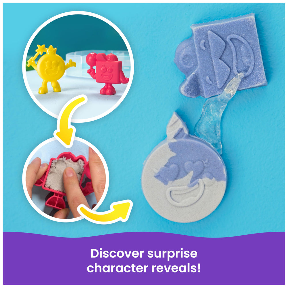 Rake tool included to shape and sculpt with Splash Sand.