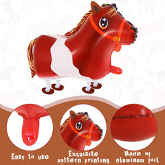 KINYFY walking pig balloon adds whimsy to farm celebrations.