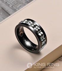 King Ring gift packaging with branded box and soft bag included