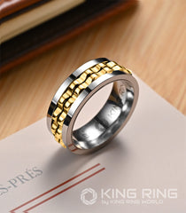 King Ring packaging box included for gifting or presentation.