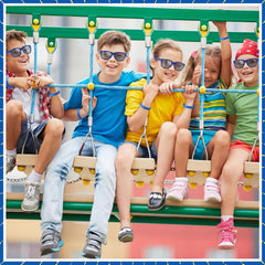 Kingdder birthday party supplies create colorful accents for any celebration.