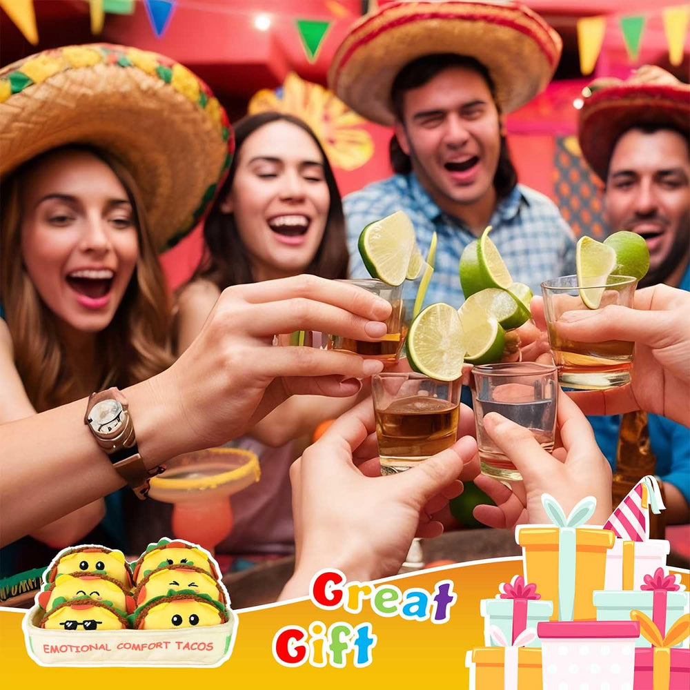 Kingwee emotional support tacos collection on display, a charming visual centerpiece.
