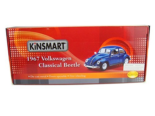 KiNSMART 1967 Beetle interior with doors open emphasizes interior detailing