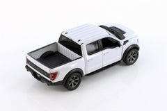 KiNSMART Ford F-150 Raptor red pullback action delivers quick interactive play