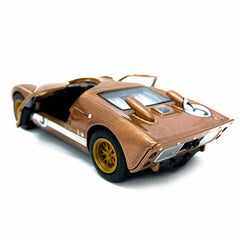 KiNSMART GT40 MKII Heritage brown side view, durable finish