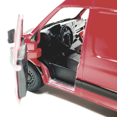 KiNSMART Mercedes-Benz Sprinter cargo van, die-cast body with durable rubber tires.