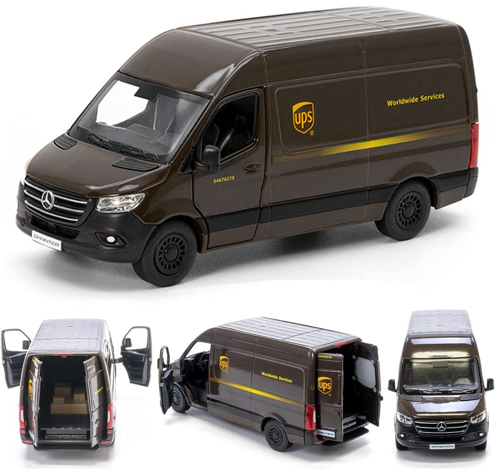 KiNSMART USPS LLV 5-inch die-cast truck showcases classic markings for pretend deliveries