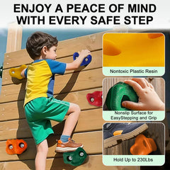 KINSPORY steering wheel enhances pretend play and coordination on a wooden setup