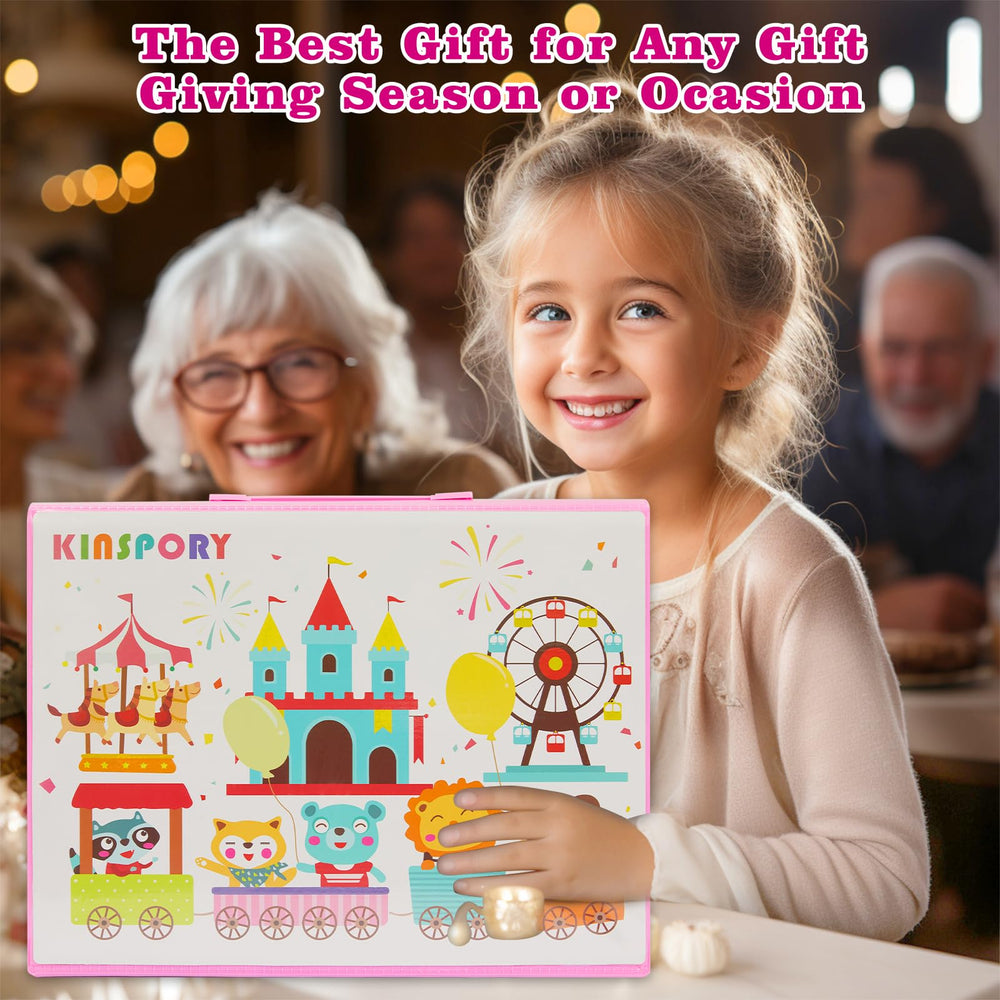KINSPORY eco-friendly non-toxic art supplies emphasize safe creative exploration