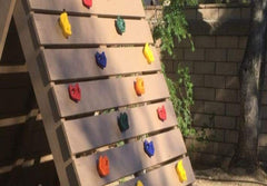 KINSPORY kids exploring a safe climbing wall boosts coordination and confidence.