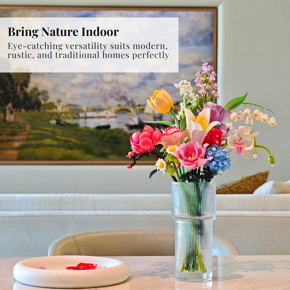 Kioooki lifelike blossoms with gradient petals for visual richness.
