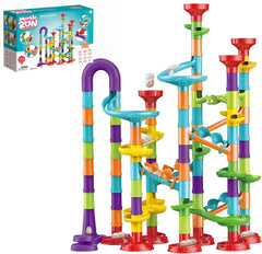 Kipawa Marble Run assembly maze encourages creative problem-solving during play.