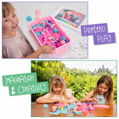 Kipipol unicorn figurines spark magical storytelling and fine motor practice.