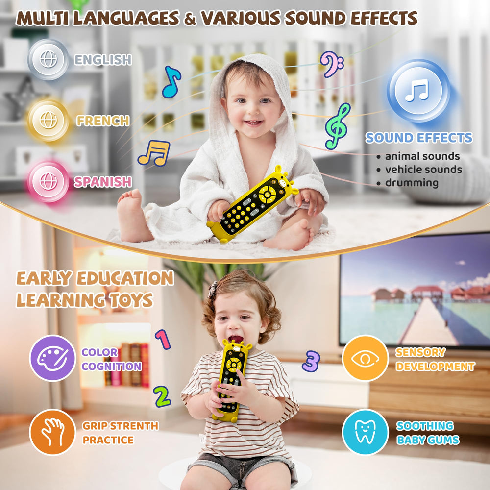 KIRALUMI safe ABS plastic with silicone cover provides soothing teething texture