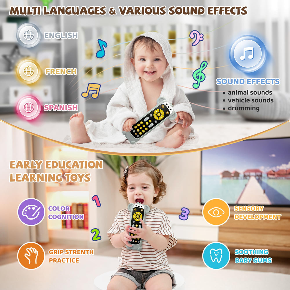 KIRALUMI remote encourages independent play with lights and realistic actions.