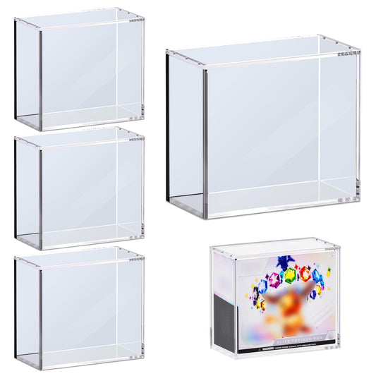 Kisbox ETB protector case snugly fits Elite Trainer Boxes, shielding from dust.