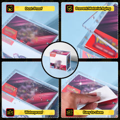 Kisbox PKMN booster box acrylic case preserves color with UV filtering during long-term display.