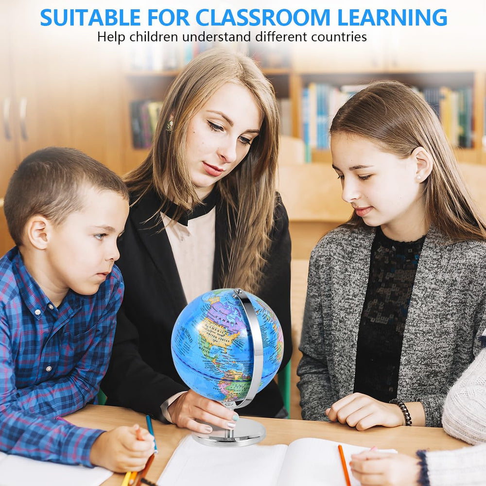 KISEER educational globe ideal for classroom lessons and interactive activities