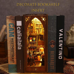 Kisoy Book Nook Kit detailed miniatures spark imagination.