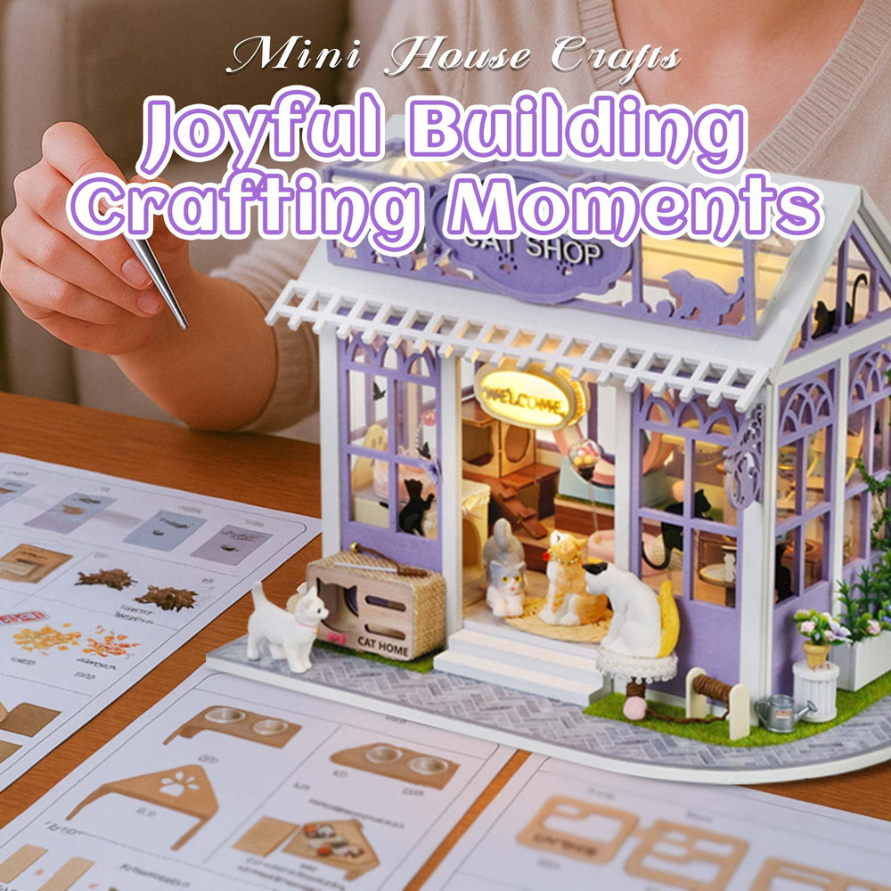 Kisoy architecture-inspired craft kit for adults and teens to unwind