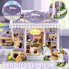 Kisoy bookshelf decor piece doubles as a charming mini scene