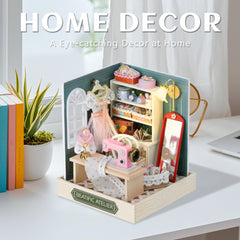 Kisoy Dollhouse Miniature packaging promises a satisfying unboxing experience.