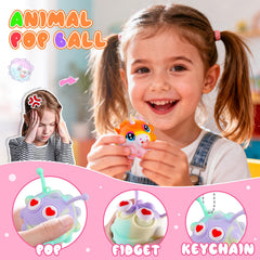 KissFree Animal Pop Ball used as classroom rewards and treasure prizes.