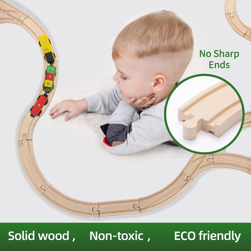 KiToyWod polished, non-toxic wood materials for safe play