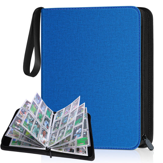 Kitoyz 900-pocket binder with durable PU cover on display.