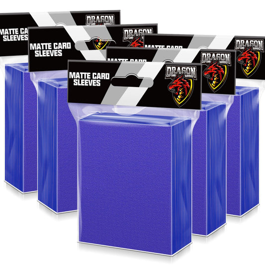 Kitoyz blue card sleeves packaging protecting trading cards