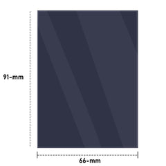Kitoyz standard-size protectors fit baseball and sports cards securely.