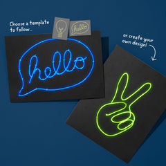 KiwiCo Light-Up Wire Art Kit design templates guide creative crafting and safe wiring.