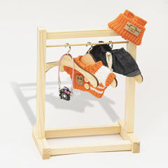 KIYEREE Lububu crochet doll clothes with soft textures for durable playtime