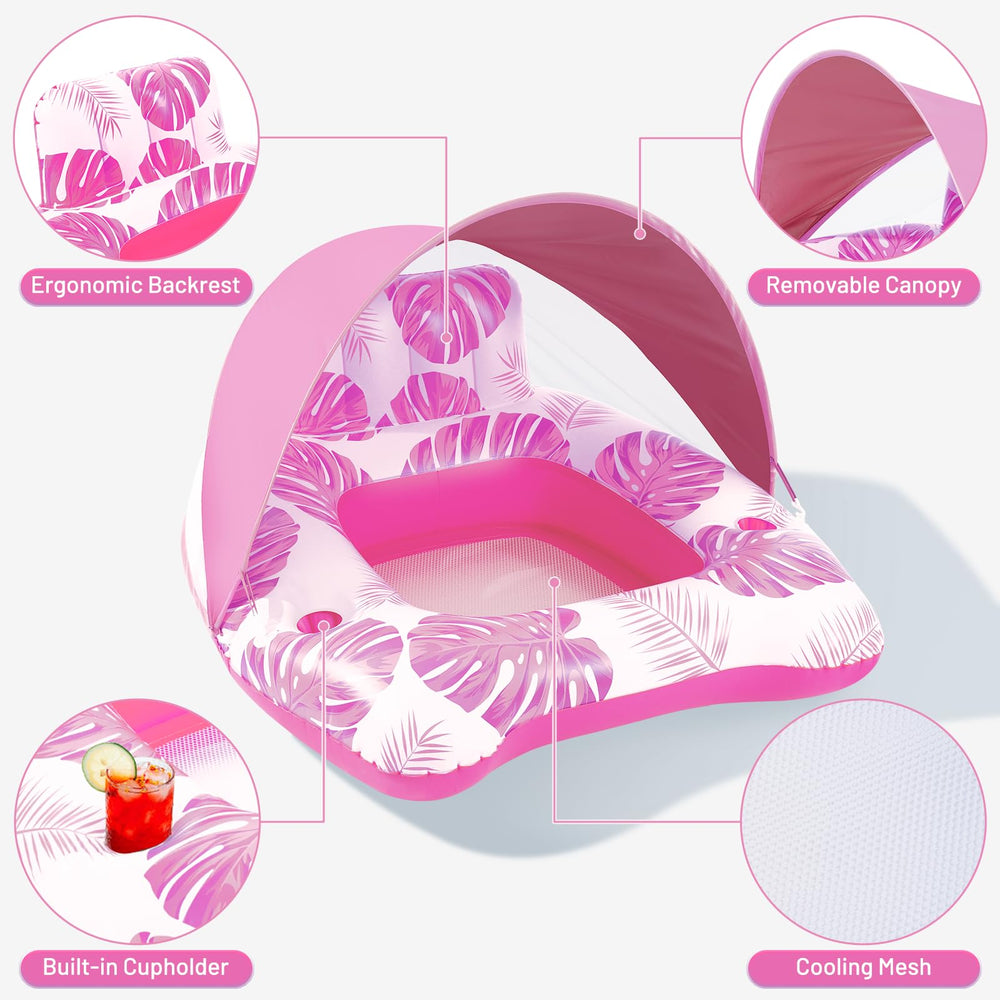 KIZJORYA built-in cup holders keep drinks and devices within reach.