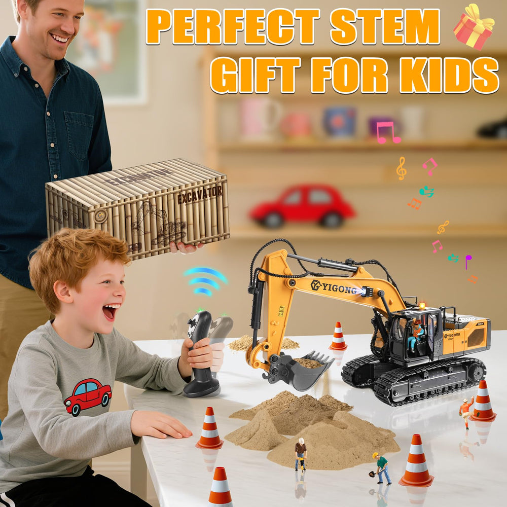 KIZJORYA gift-worthy construction toy for kids 6–12.
